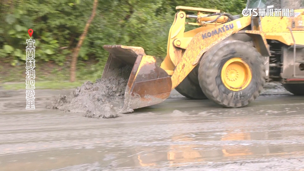 豪雨襲蘇澳！　聖愛里淹慘　居民驚：半小時淹胸口