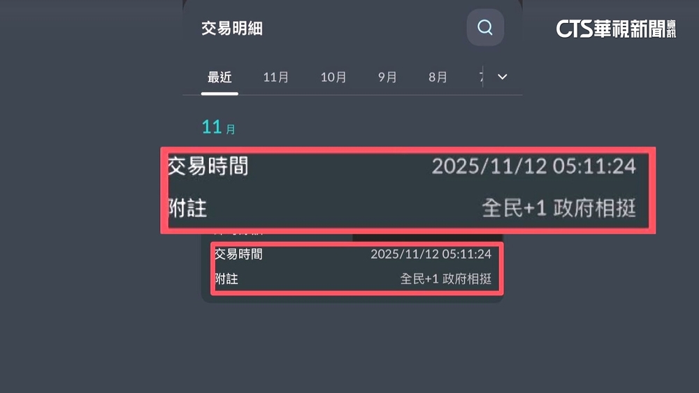 開心！普發一萬陸續入帳　標註欄「寫法不同」引熱議