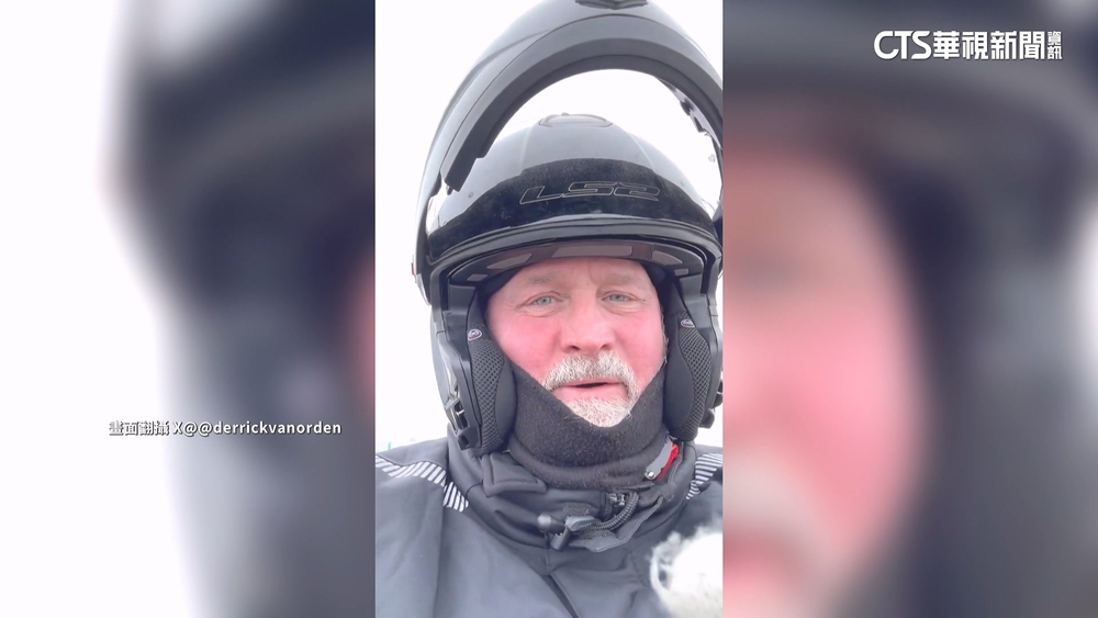 拚政府開門！　美議員頂低溫騎16小時重機回華府投票