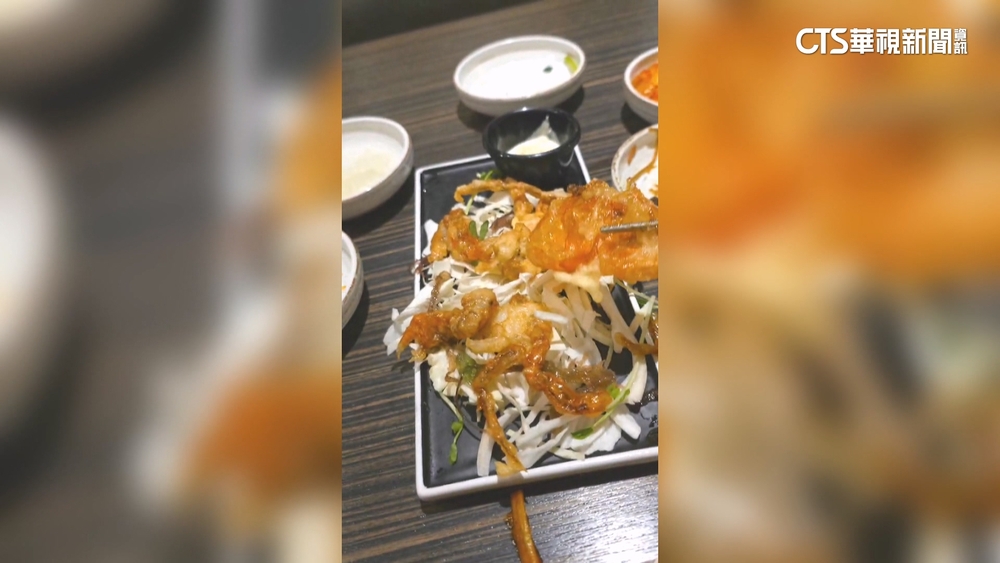 客控「軟殼蟹沒肉都皮膜」感受差　店家：已換等值餐點