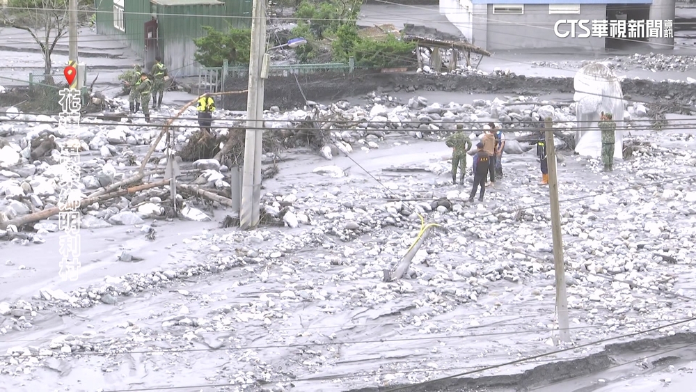 新堰塞湖溢流危機未解　萬榮.光復.鳳林「紅色警戒」