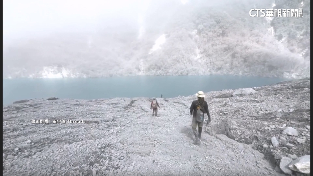 馬太鞍溪堰塞湖紅色警戒　林保署人力上山助監測