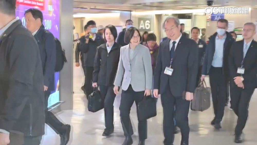 結束一週歐洲訪問行程　蔡英文清晨6點返抵台灣