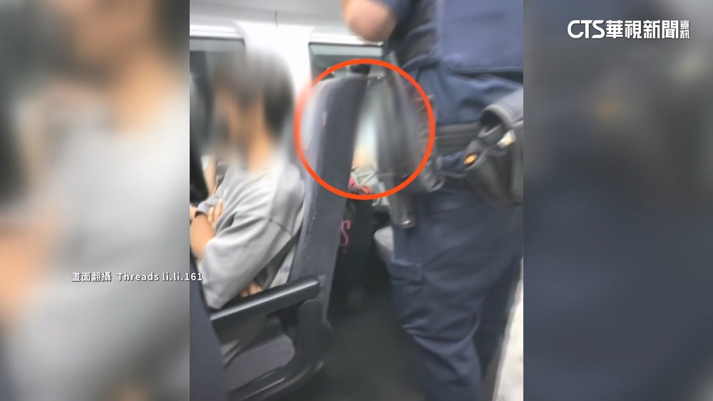 搭錯車！自強號自由座婦人硬占對號座　遭警抬下車