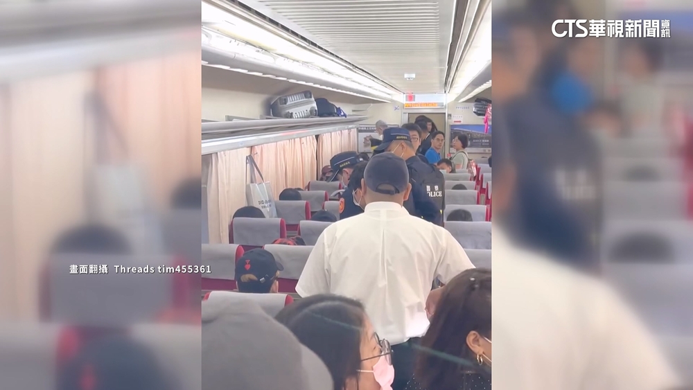 連兩天大鬧台鐵！婦人佔對號座　警勸離無果強制驅離