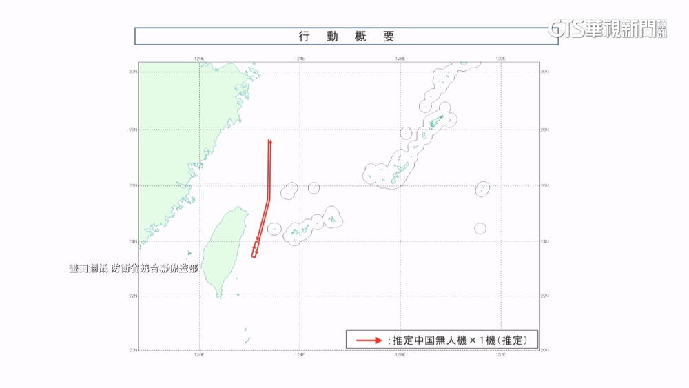 日防衛省：疑中國無人機　飛越與那國島和台之間