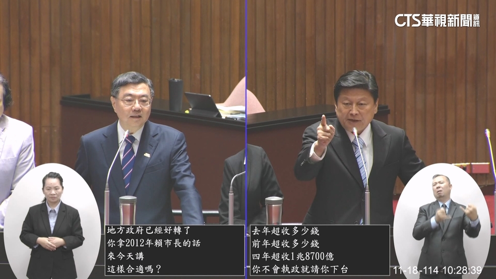 卓揆喊「迎戰」：拿錯藥逼硬吞　藍批：準備要來搶錢？