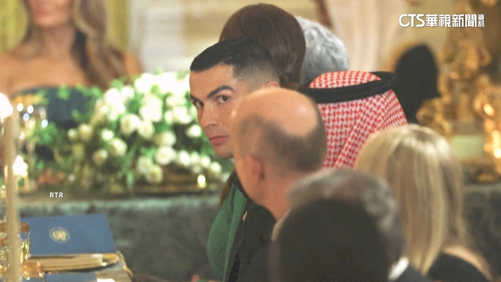 川普設宴招待沙國王儲　C羅驚喜現身國宴