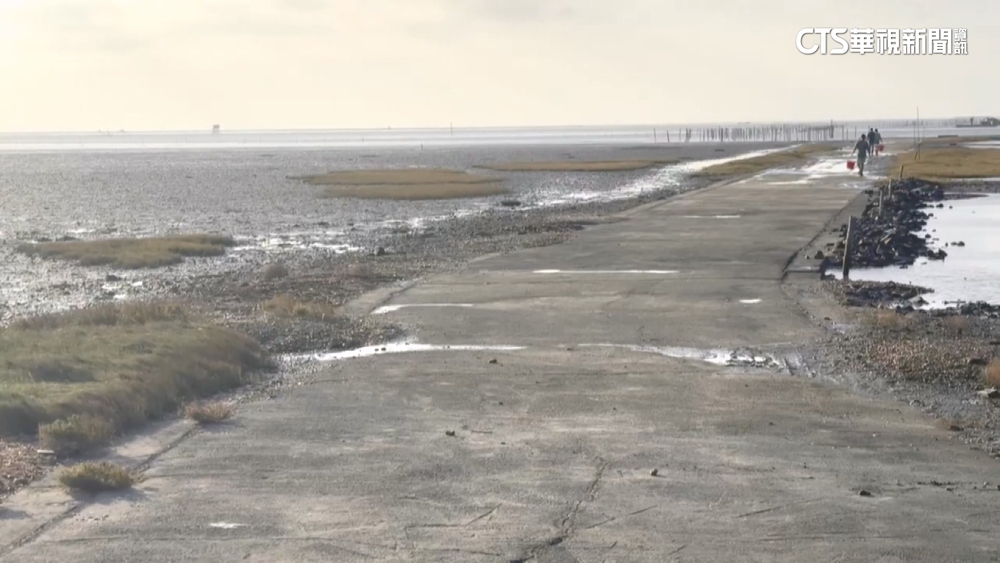 伸港潮間帶遊憩風險大　漲潮恐踩空跌海溝.浪捲奪命
