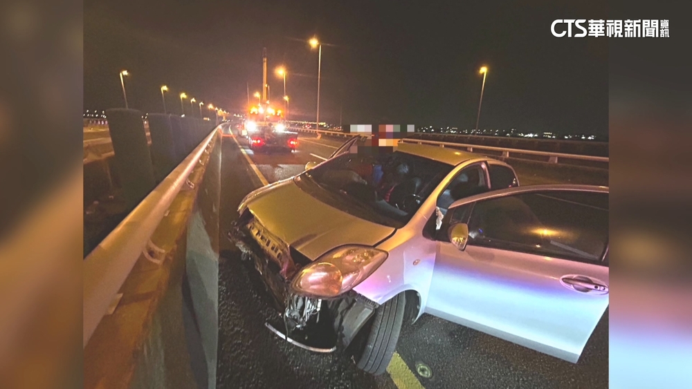 國道8號離奇車禍！　2車碰撞「1名駕駛消失」　國道警察：追查中