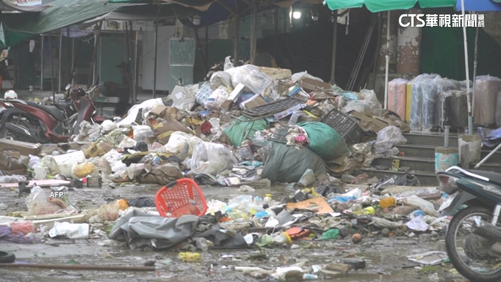 越南豪大雨出口財泡水　製造大國成垃圾場