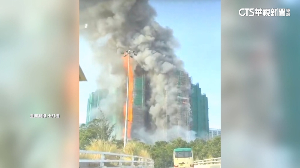 香港大火施工棚架成起火點！　釀災後建商.業主全神隱