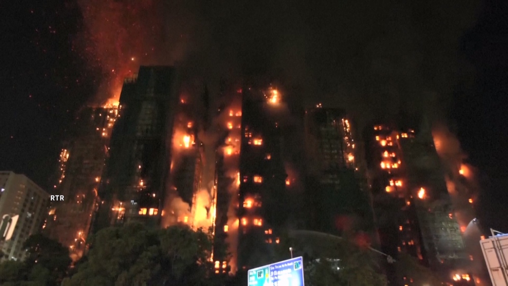 香港宏福苑火災釀死傷　台消防員驚「宛如煉獄」：那種無力感令人絕望