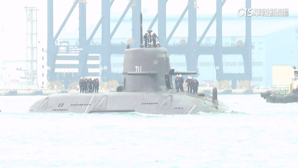 原定11月底交艦.已超過期限　海鯤號續拚今年度交艦