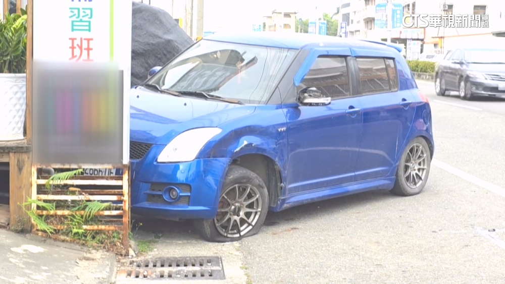 鬼切害撞！　車「狂滑噴火花」翻覆　駕駛.13歲少女傷