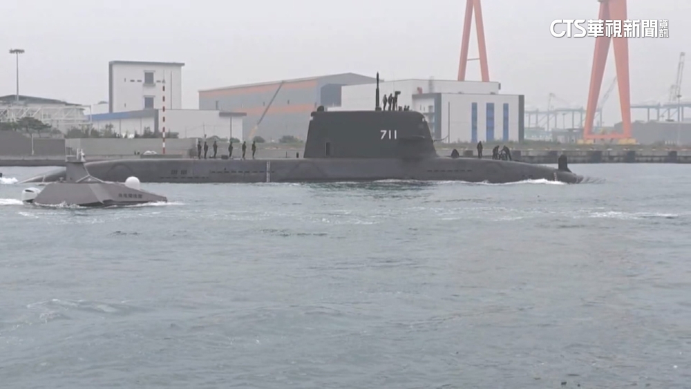 海鯤號第五次海測　專家：浮航測試後將進入''潛航測試''