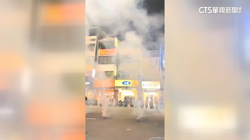 一中商圈「狂放鞭炮」　疑安全距離不足　消防局前往稽查