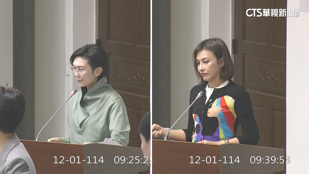 綠營高雄女力爭初選！　林岱樺.邱議瑩立院同框零互動