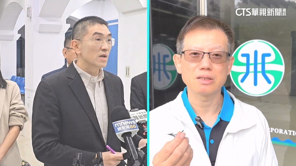 謝國樑稱水面油膜感測器故障　台水駁：報廢未拆