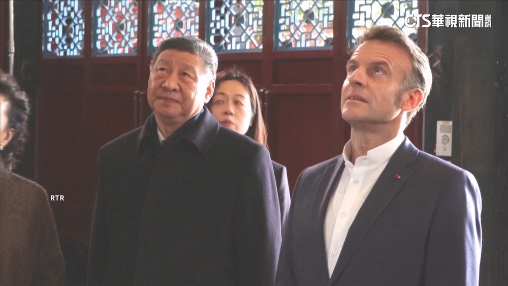 法總統赴中訪習　四川民眾直擊馬克宏穿短褲晨跑