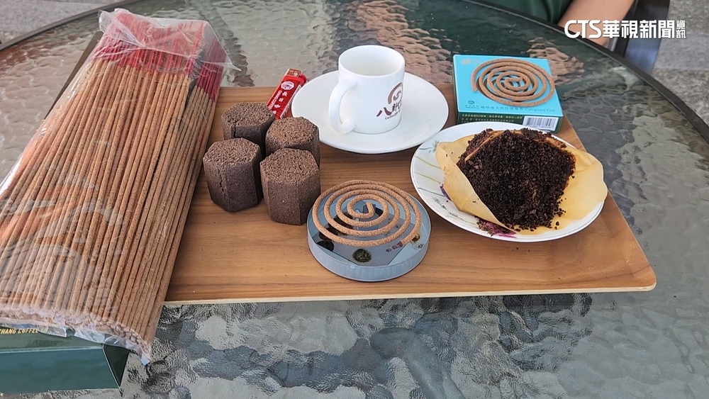 咖啡渣變蚊香.拜拜香跟燃料棒　青農返鄉「咖啡變黑金」