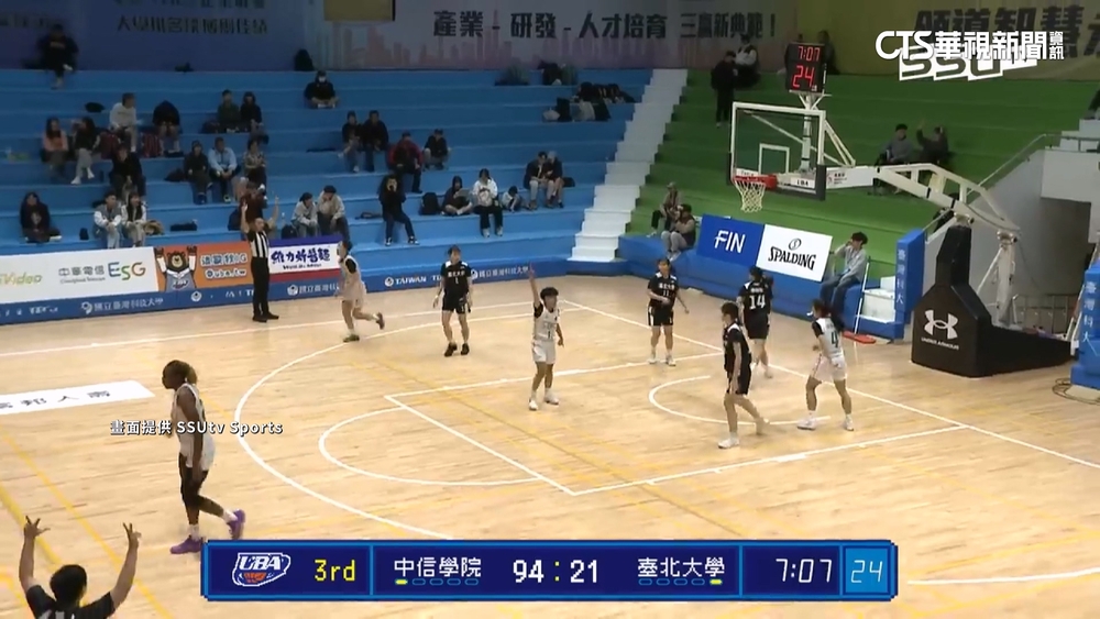 單場72分！　中信學院邱群琋再破UBA單場得分紀錄