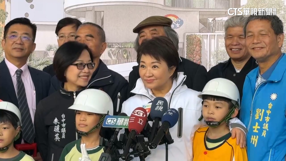 江啟臣喊選台中市長迎戰楊瓊瓔　盧秀燕「6個字」回應