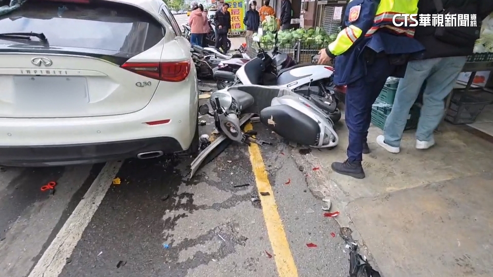 基隆毒駕車禍1死2傷！　6旬婦閃避不及遭撞身亡