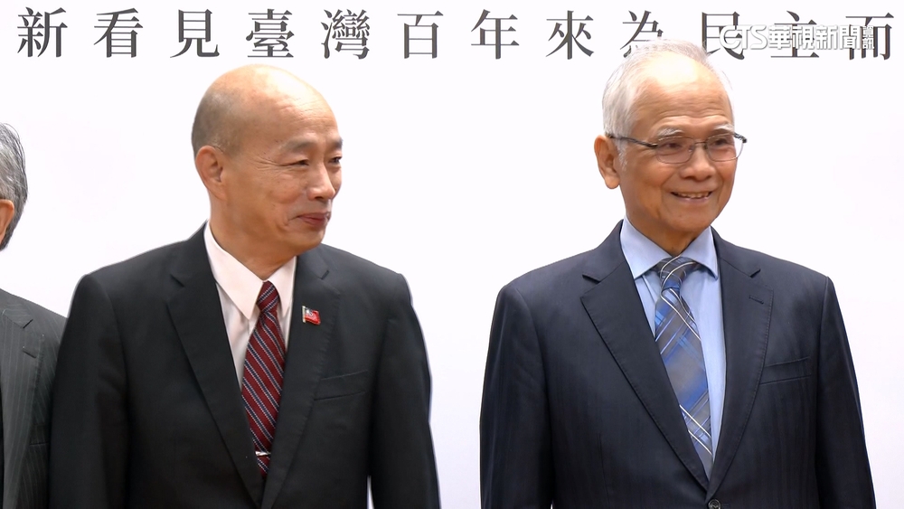 缺席國政茶敘現身游錫堃新書發表　韓國瑜：一定要來