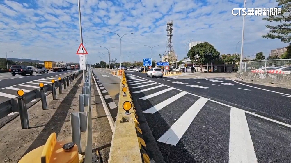 楊梅服務區動線優化卻回堵！　高公局：延長開放路肩