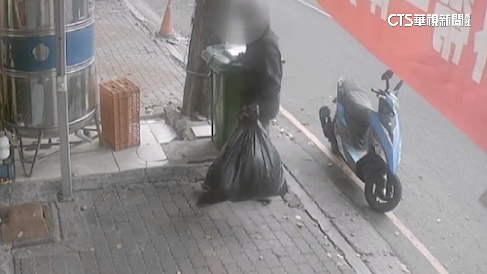趁牛排店打烊亂丟垃圾　店家調監視器追人開罰