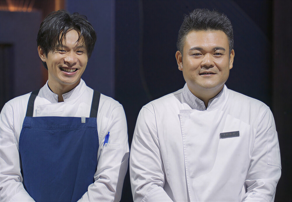 姚淳耀（左）、陳勇孝（右）。姚淳耀與陳勇孝端出一道「快要失傳的老台菜」