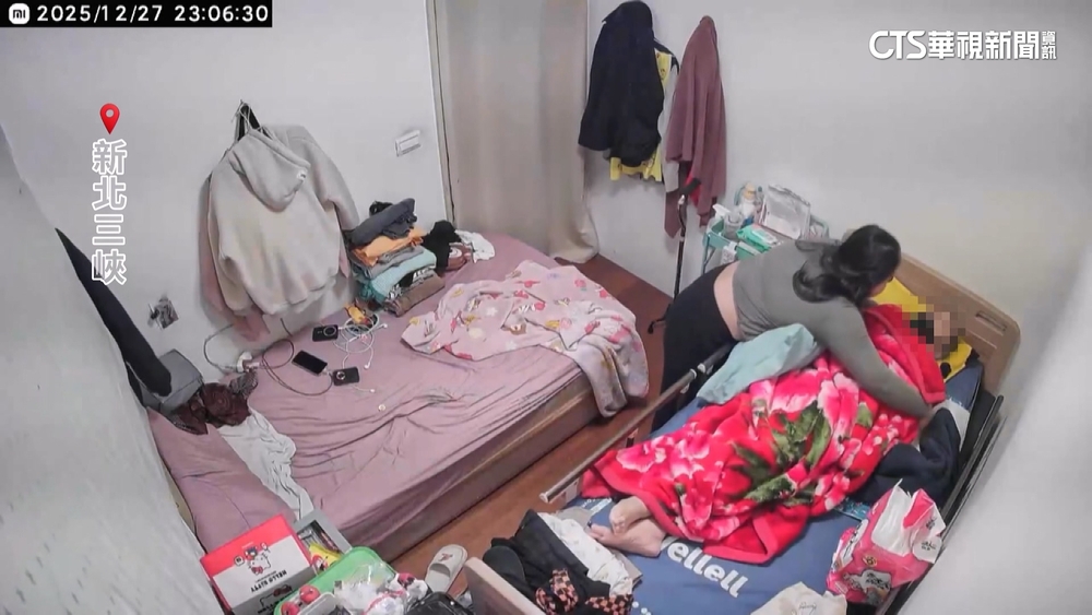 強震見人性光輝！　印尼看護秒衝床邊「肉身護阿公」