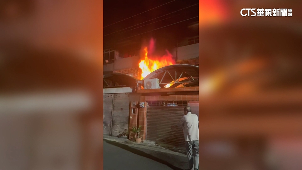 台中潭子深夜惡火1死　消防到場時男已明顯亡