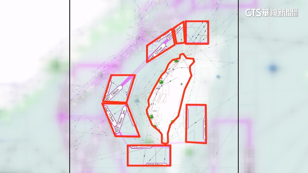 中國圍台軍演涵蓋航路多　航旅達人：往南航班影響較大