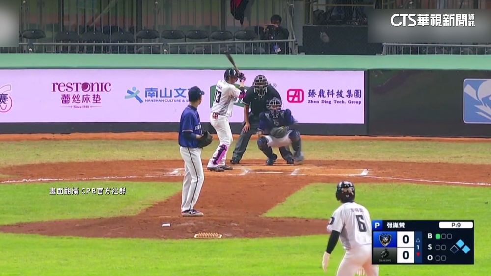 CPB熱身賽！　林益全敲首安　黃勇傳3安猛打