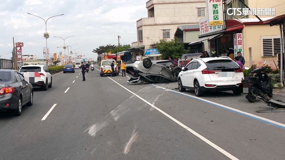 疲勞駕駛釀禍？男載友人看日出自撞　警：肇因待釐清