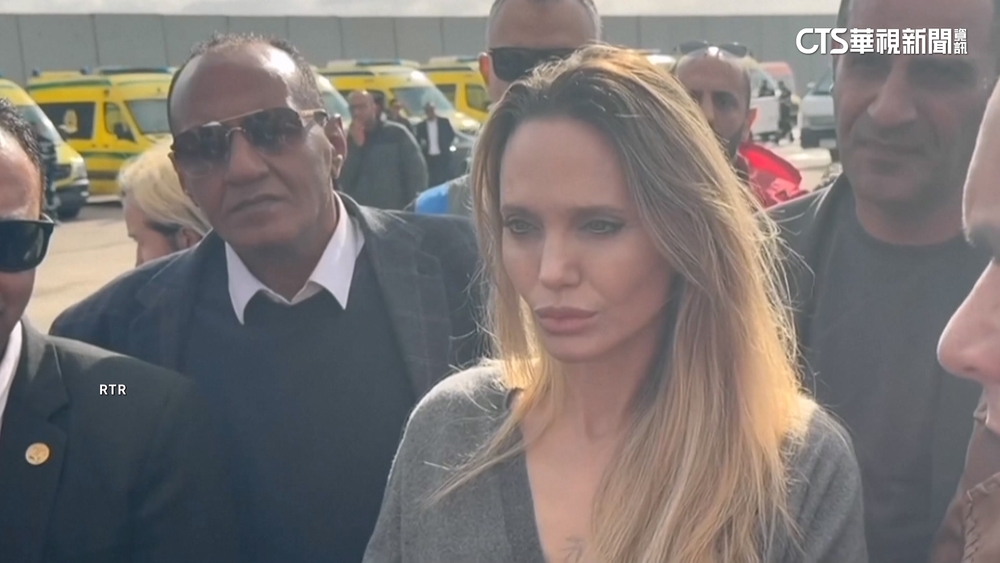 好萊塢女星裘莉前往埃及　關心加薩物資醫療問題