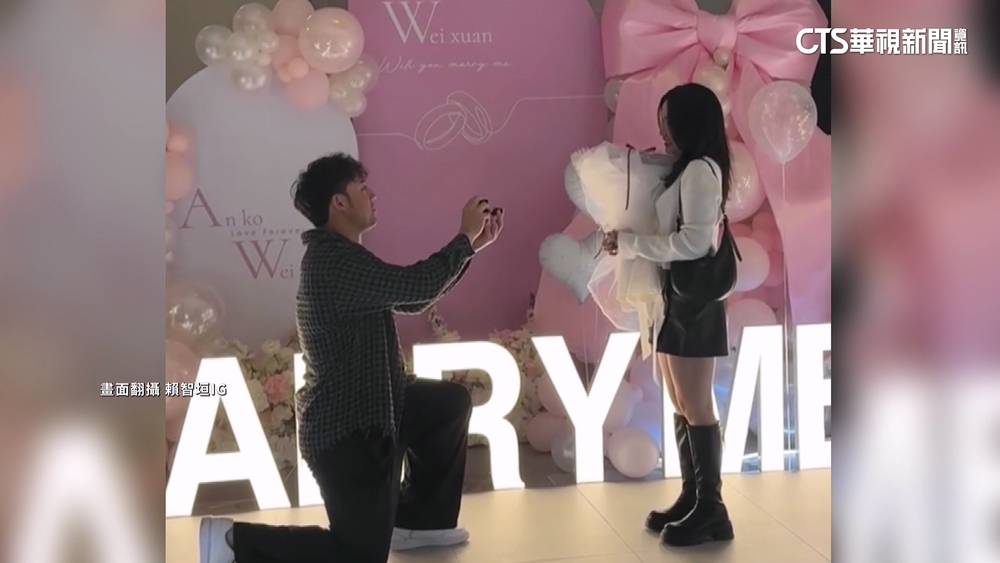 林安可求婚成功！　旅日挑戰前抱得美人歸