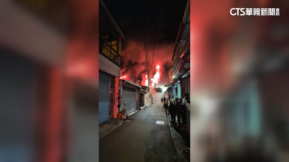 台中太平民宅陷火海延燒8戶　　16歲少女頭暈送醫