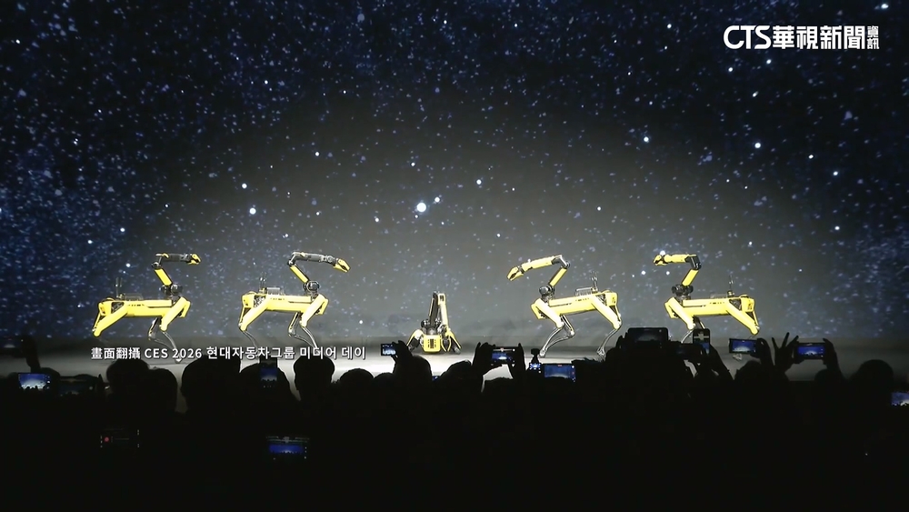 「K-POP」機器狗超會跳！　CES還原CORTIS「GO！」