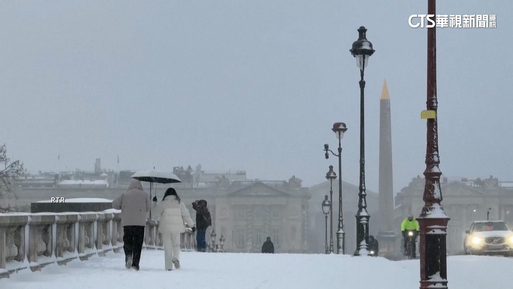 強烈寒流掃過西歐　威力直達中東歐亂交通