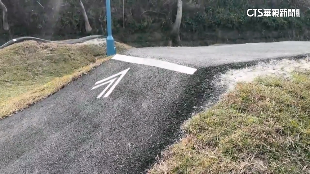 竹北Pump Track極限公園　賽道「箭頭皆往前」惹爭議