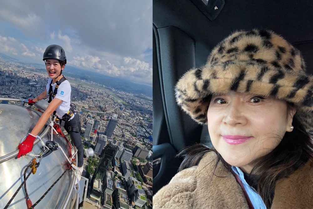 爬台北101遭酸！ 賈永婕反擊「沒水準」　開嗆周玉蔻：酸民一號