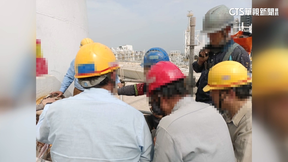 台塑林園廠意外！　3人桶槽內受困「1昏倒急送氧」