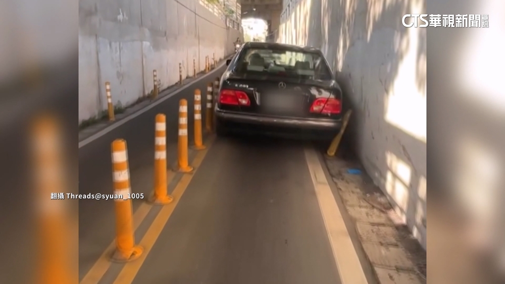 汽車誤闖機車地下道！民眾控「標誌不清」　警：最高罰1千8