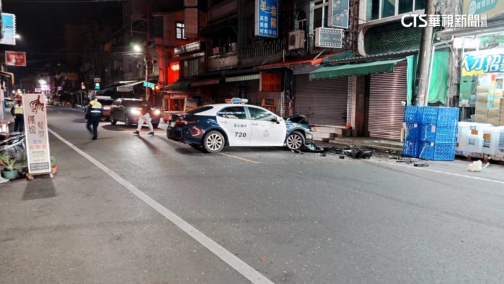 拒檢衝撞警車！　警圍捕開7槍　傷害通緝犯仍趁隙逃逸