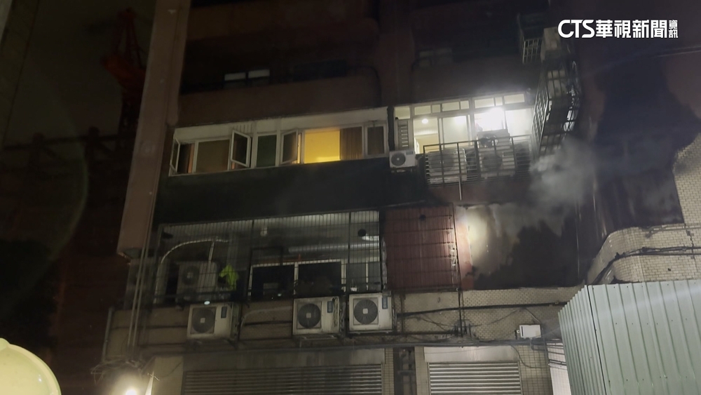 北市凌晨火警！　53人急疏散　4人獲救嗆傷送醫
