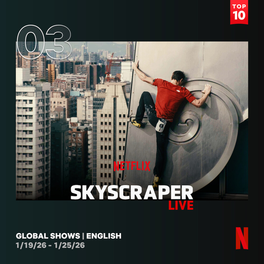 「赤手獨攀台北101」全球觀看達1200萬小時　闖進37國節目TOP10