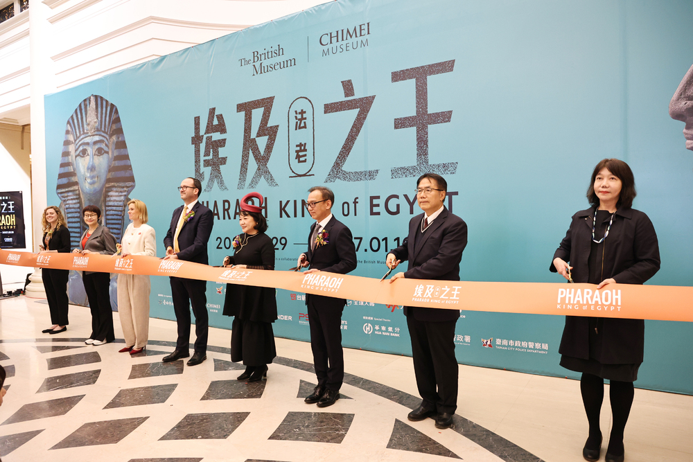 奇美博物館《埃及之王：法老》開幕　99%珍貴文物首度在台亮相